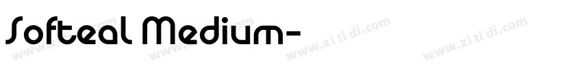 Softeal Medium字体转换